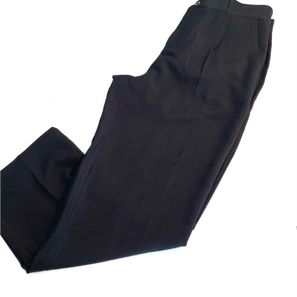 Men's Black Dress Pants - Classic Tailored Trousers
